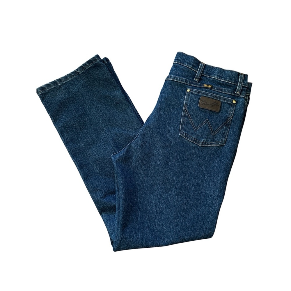 Wrangler Premium Performance Advanced Comfort Cowboy Cut Slim Fit Jeans 38x32 - Picture 4 of 11